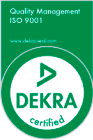 DEKRA certified - Quality Management ISO 9001