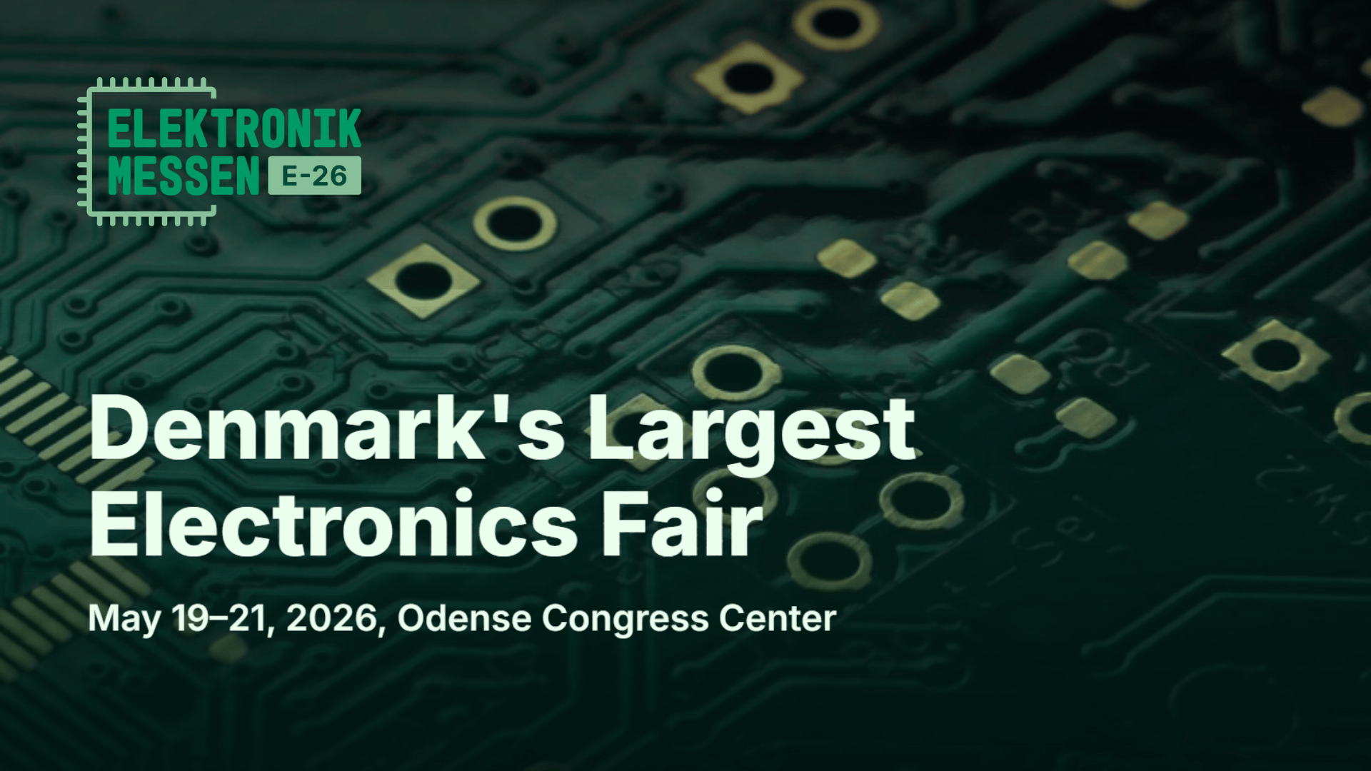 Danmarks største elektronikmesse - elektronikmessen e-26